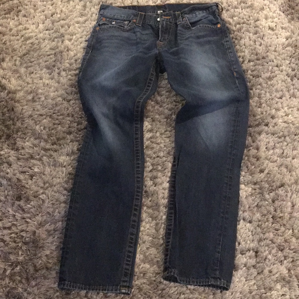 Men’s True Religion slim jeans - straight leg- 33